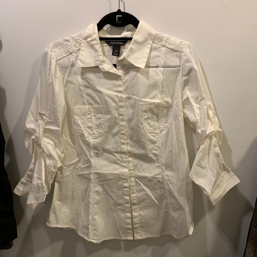 White work shirt from White House Black Market